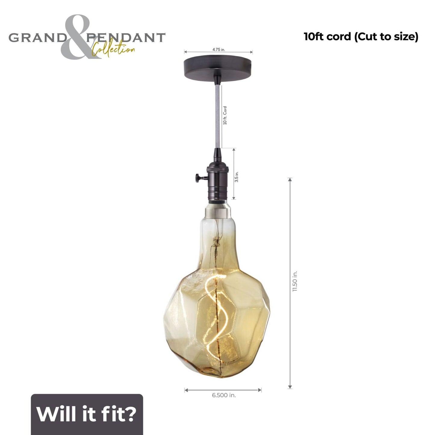Pendants with LED Bulbs 810167