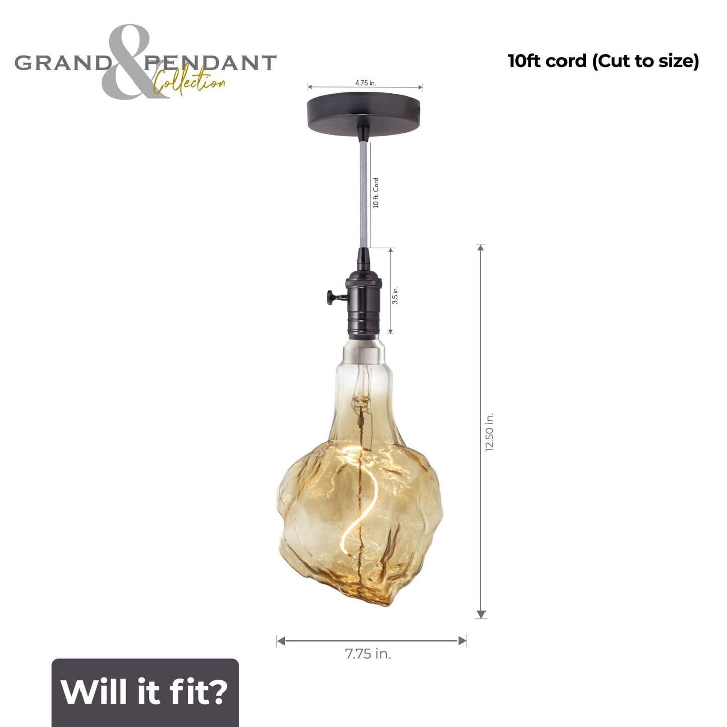 Pendants with LED Bulbs 810168