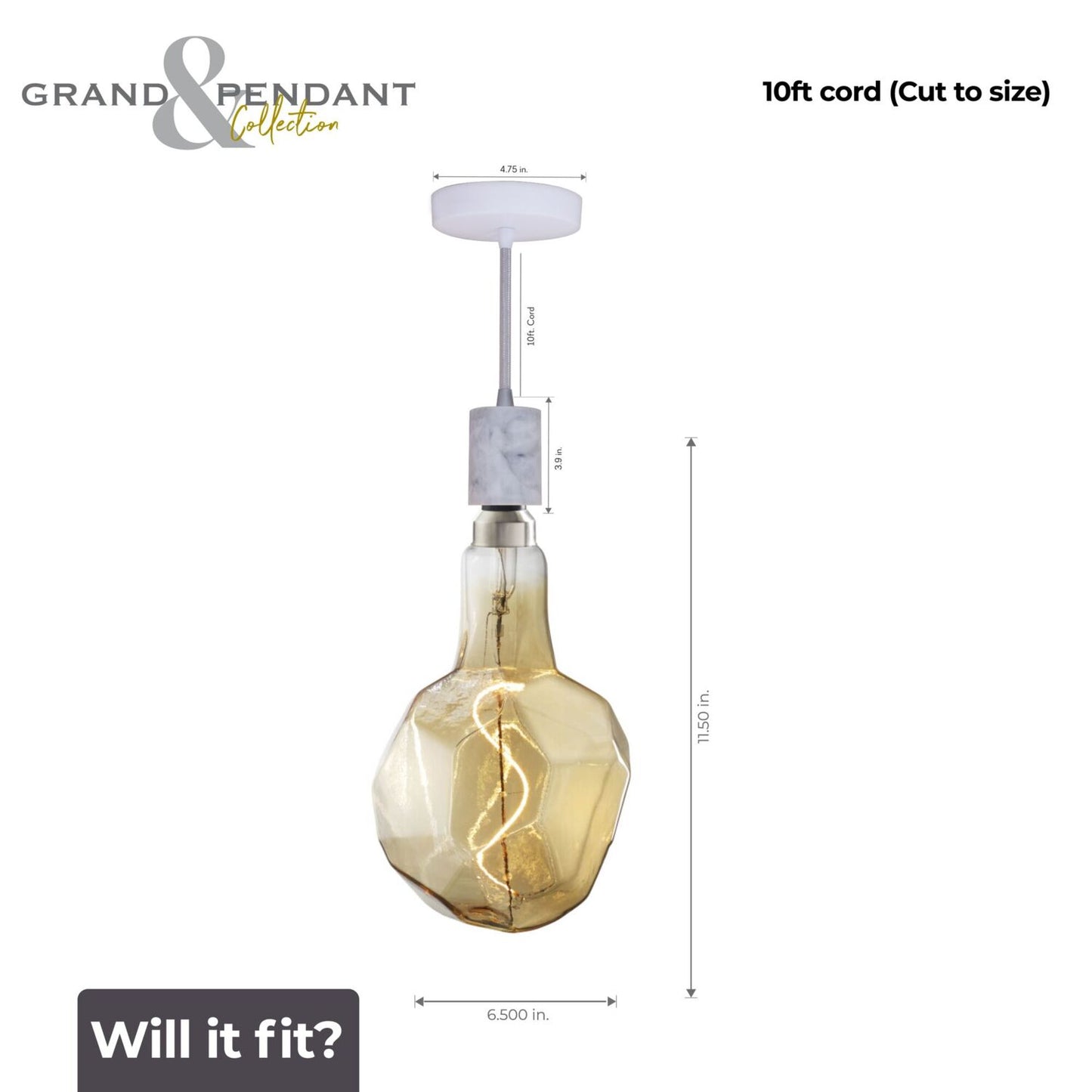 Pendants with LED Bulbs 810177