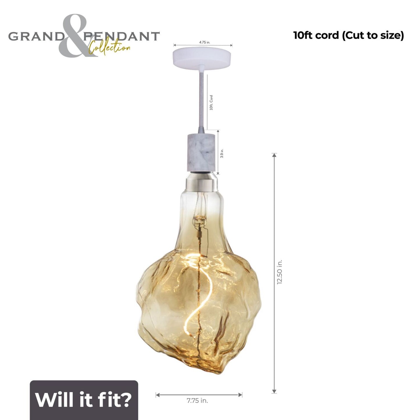 Pendants with LED Bulbs 810178