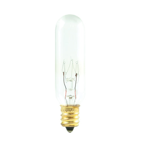 25W T6 TUBULAR CLEAR E12 120V – Bulbrite