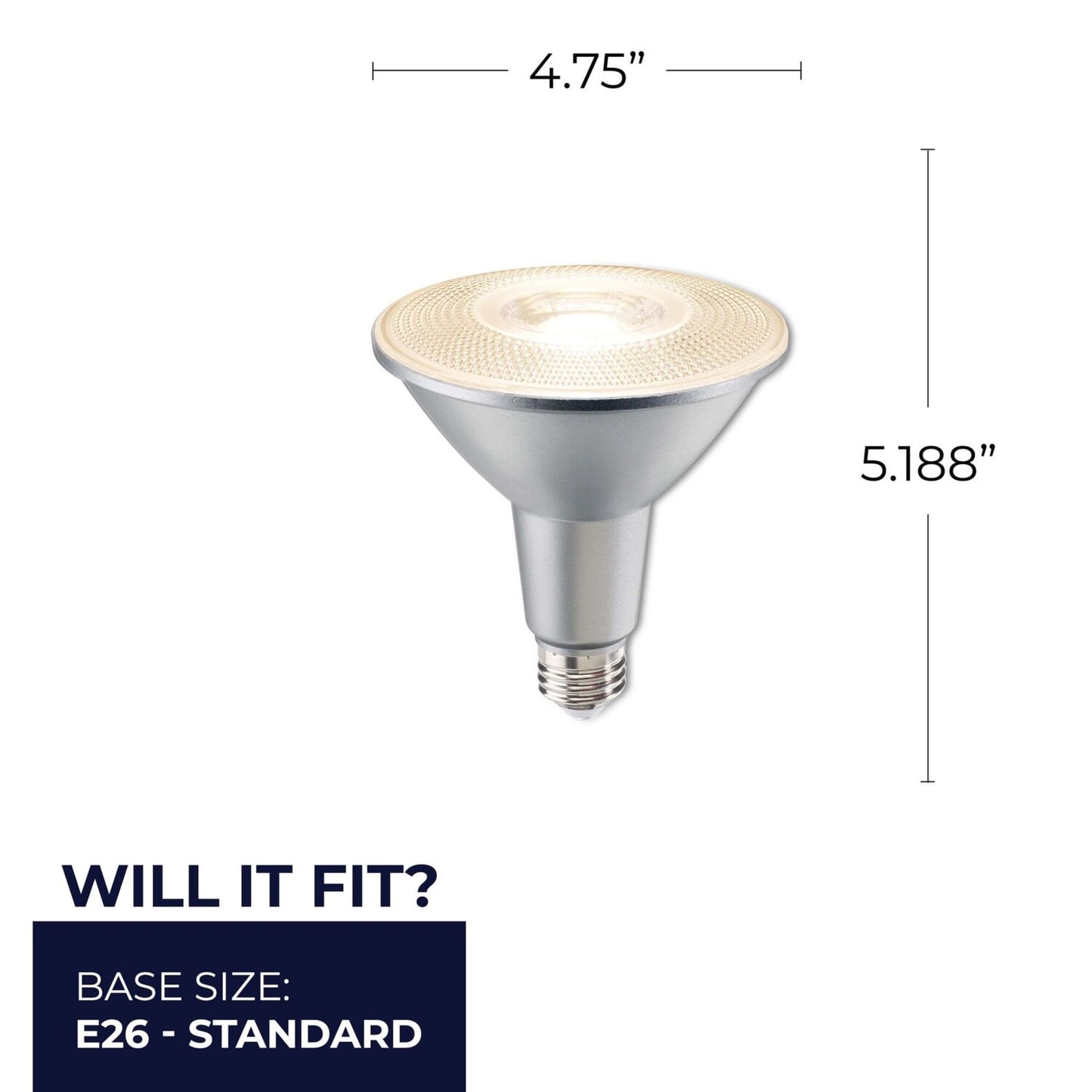 PARs Dimmable & Wet Rated Supports Title 24 Part 6 JA8 772302