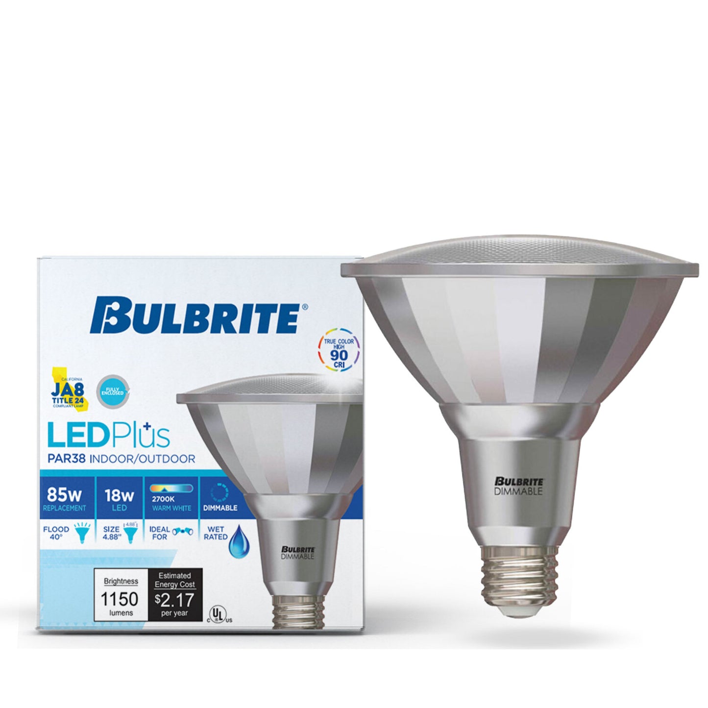 PARs Dimmable & Wet Rated Supports Title 24 Part 6 JA8 772610