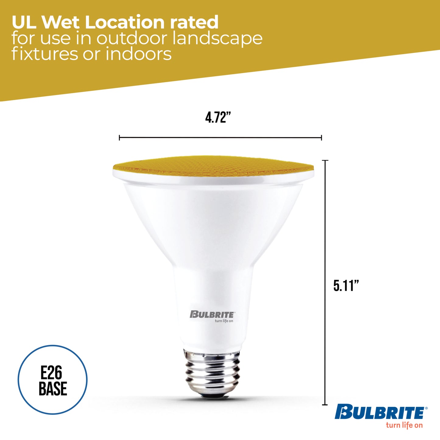 PARs Dimmable & Wet Rated 772502