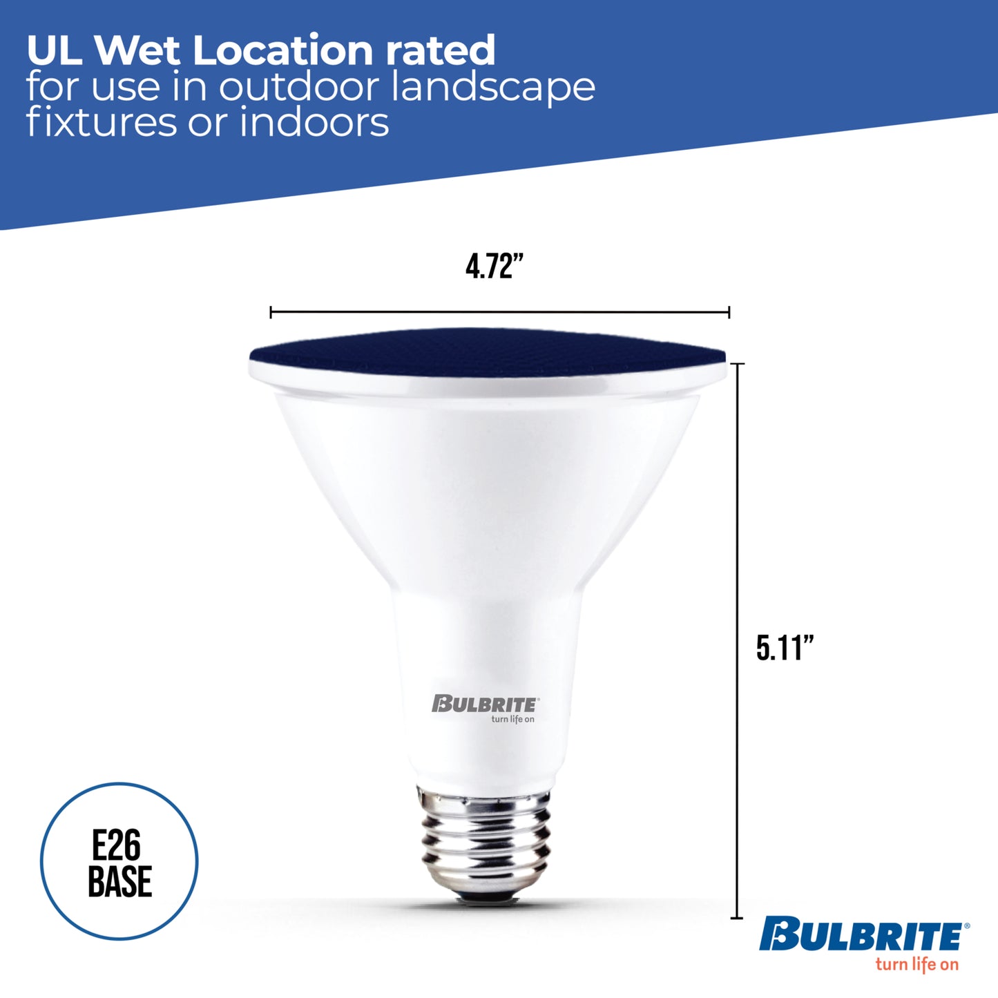 PARs Dimmable & Wet Rated 772504